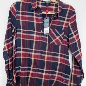 True Religion Henley Blouse